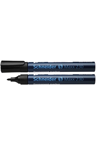 SCHNEIDER Permanent marker round tip 1-3 mm 230 black