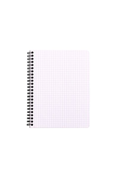 Rhodia Caiet spiralat A5+ 80 de pagini Clairefontaine Clasic matematică