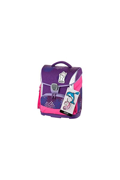 Schneiders Sprinkle Plus Backpack Violet + Pouch, Sports Bag, Stickers, Book Box