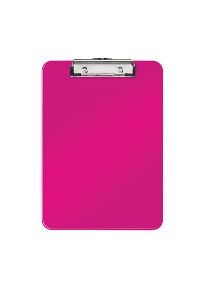 Leitz Simple Pink Metallic Clipboard WOW