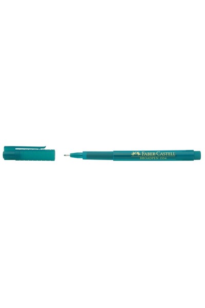 Faber Castell Pix cu gel 0.8mm Turcoaz Broadpen 1554 Faber-Castell