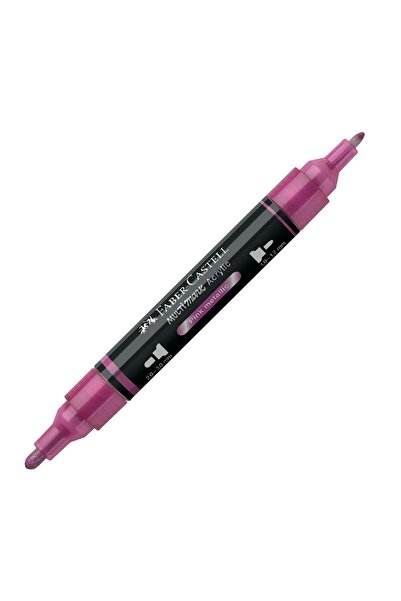 Faber Castell Marker acrilic Multimark Color 290 Roz metalic Faber-Castell