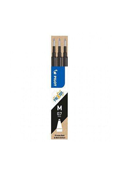 Pilot Set of 3 Frixion Ball rollerball refills various colors 0.7 mm black