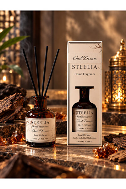 Oud Dream Bambu Çubuklu Oda Kokusu 120 ml Uzun Süre Kalıcı Reed Diffuser