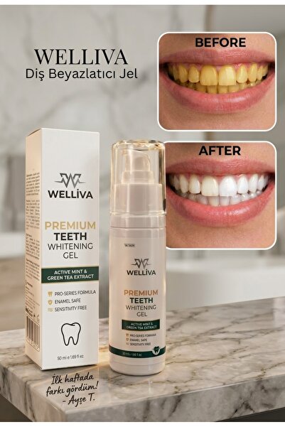 Diş Beyazlatıcı Yeşil Jel 50 ml – Diş Bakım ve Beyazlatıcı Jel