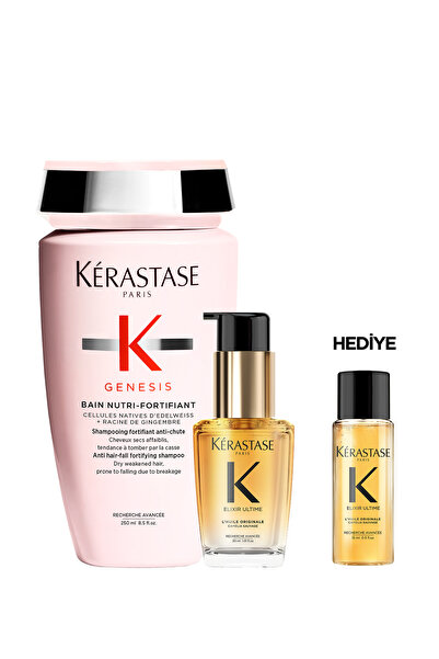 Kerastase Elixir & Genesis Dökülme Karşıtı & Güçlendirici Saç Bakım Seti