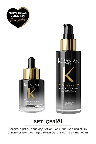 Kerastase Chronologiste Power Duo Saç Ve Saç Derisi Serumu Seti 120 ml