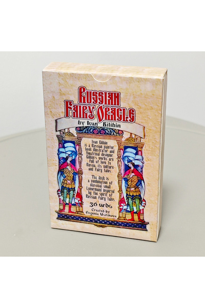 Choice Light Yellow Russian Fairy Oracle Deck 36 Pcs Lenormand Cards Based Up...