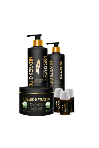Liquid Keratin Onarıcı Saç Botoksu No 1 - Yıpranan Yanan Kopan Kırılan Saçlar...