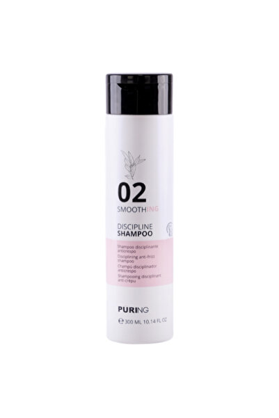 PURING 02 Smoothing Anti-Frizz Shampoo with Keratin and Olive Oil for Frizzy ...