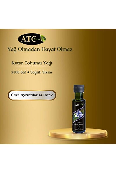 Keten Tohumu Yağı 100 ml