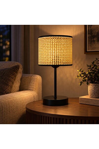 retro home design Hazeran Model Rattan Tekli Salon Yatak Odası Komidin Masa L...