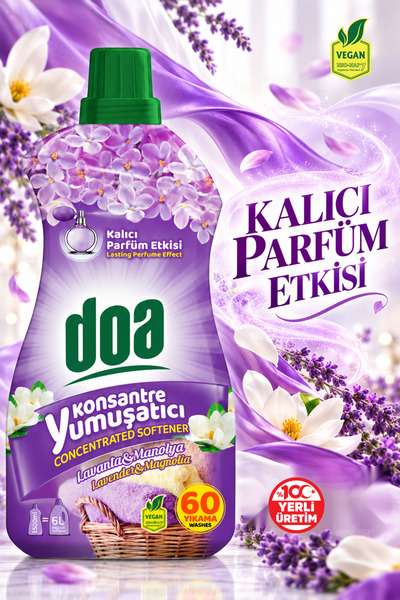 Doa KONSANTRE YUMUŞATICI LAVANTA&MANOLYA / 1500 ML