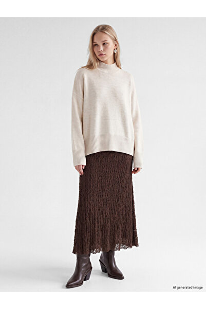 LC Waikiki Quality Pieces from Çelebi Store: Lace A-Line Skirt with Waist Cord