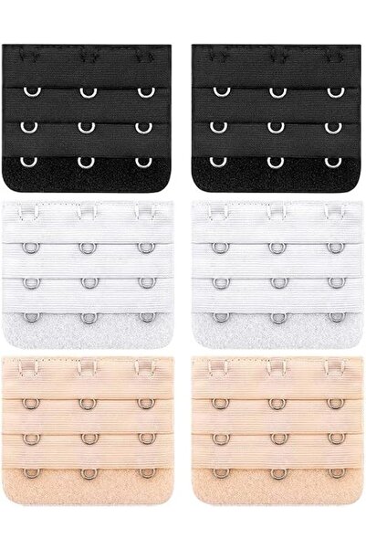 Yelajoy 3 Hook Bra Extender Strap for Women, Soft Comfortable Bra Extenders 3...