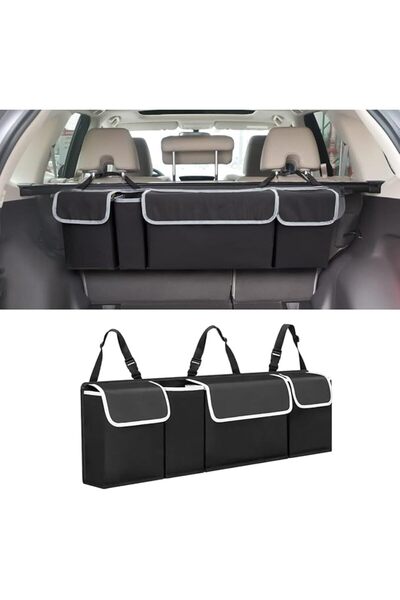 JOYZZZ Car Trunk Organizer, Foldable Storage Organizer with Multiple Compartm...