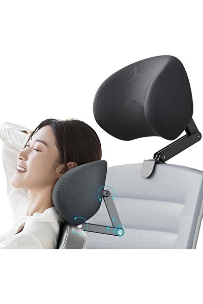 Yelajoy Memory Foam Headrest Attachment for Office Chair, Attachable Chair He...