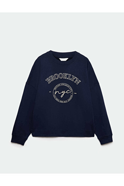 Marks & Spencer Pamuk Karışımlı Sweatshirt
