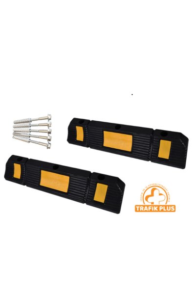 Trafik Plus Kauçuk Araç Stoperi 60CM, 2'li Set 60X12X10 cm