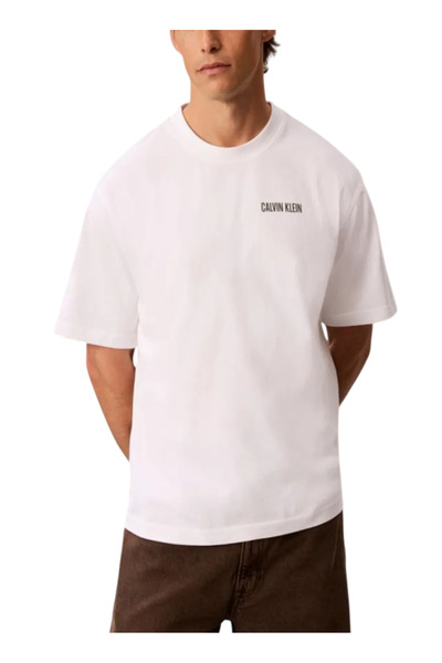 Calvin Klein Ανδρικό T-shirt Λευκό LV04RH825G-YAF