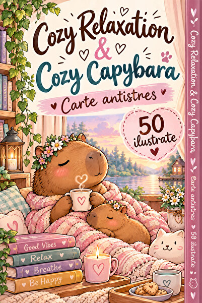 COZY RELAXATION Ζεστό Καπιμπάρα. Ανακαλύψτε το νέο χαλαρωτικό βιβλίο ζωγραφικ...