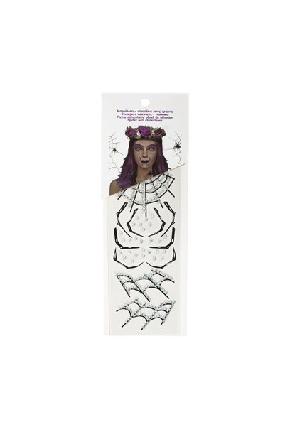 OEM Strass Autocolant Pânză de Păianjen pentru Fata – Accesoriu Beauty Temati...
