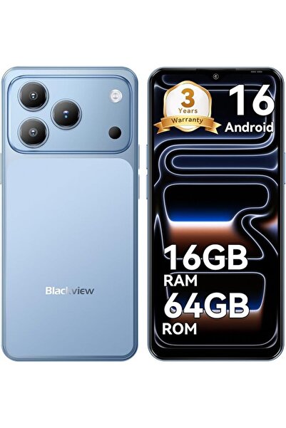 Blackview Wave 7C Mobile Phone, Android 16 Smartphones, 64GB