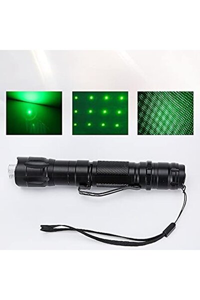 Generic USB Rechargeable Green Light Presentation Tool with Pattern Caps