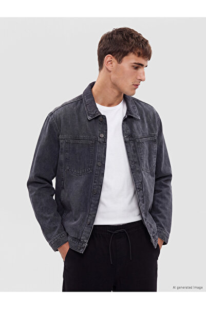 LC Waikiki Nevavm with Difference in Price Lcw Jeans Gray Denim Straight Loos...
