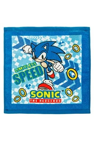 CBD CORAL BEST DEALS Prosop Sonic albastru din bumbac pentru copii 30x30cm