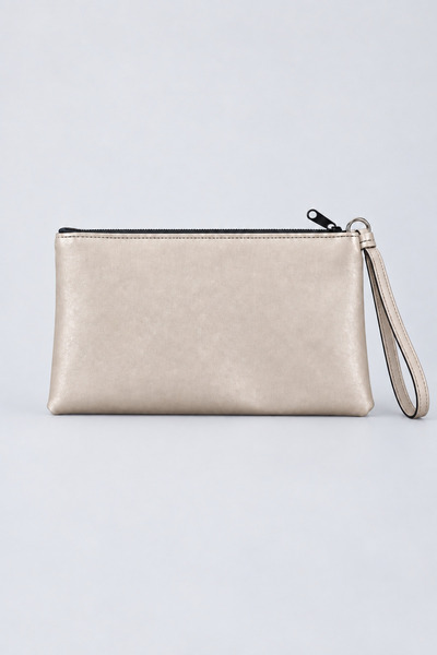 Soyoe Faux Leather Hand Bag, Stylish Wrist Strap Zippered Portfolio Multi-Purpose Cosmetic Wallet and Hand Wrist Bag