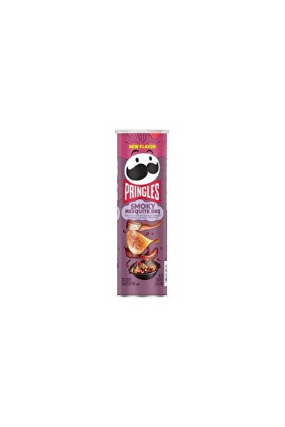 Pringles Chipsuri de grăsime de mesquite afumată pentru grătar 158 g