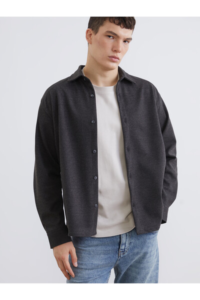 LC Waikiki Nevavm Farkıyla Xside Anthracite Cashmere Plain Standard & Regular...