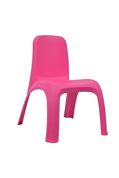 CBD CORAL BEST DEALS Scaun din plastic mat fucsia, fără cotiere, pentru copii...