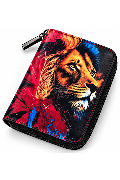 zahider Boy's Lion-Themed Wallet