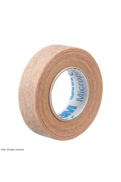3M Micropore nonwoven adhesive bandage skin-colored, 1.25 cm x 9.1 m (24 pcs)