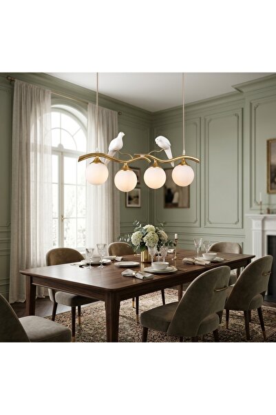 Crown Najaf Modern High-End Chandelier -Birds