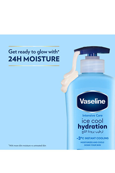 Vaseline لوشن مرطب غير دهني بارد كالثلج - 725 مل