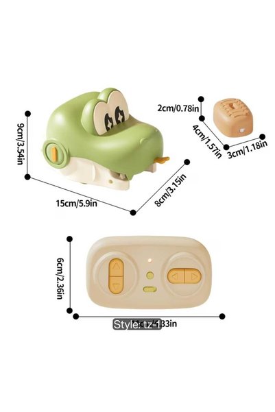 Generic Brand Magnetic Greedy Snake Remote Control Racing Game – RC Snake Toy with Magnetic Block Collection, Growing Tail