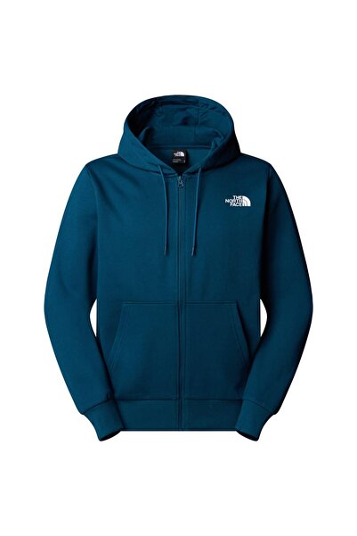 THE NORTH FACE Ανδρικό Φούτερ Απλό με Κουκούλα και Πλήρες Φερμουάρ M