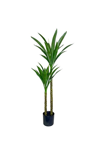 Ambalaje Flori Online Planta Artificiala Premium Dracaena cu 2 Tulpine 108cm