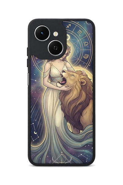 TECNO Spark 40C Compatible Power Pattern Camera Protected Shockproof Case