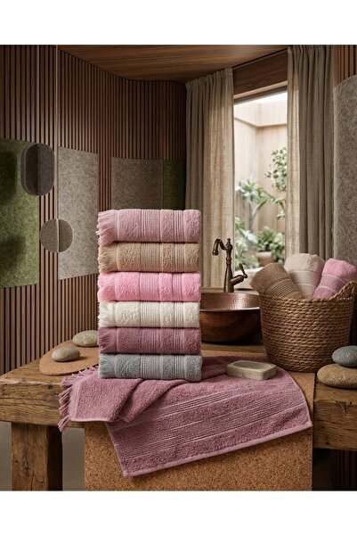 Ramateks Vera 6'lı 50x90 Cm El&Yüz Havlu Seti