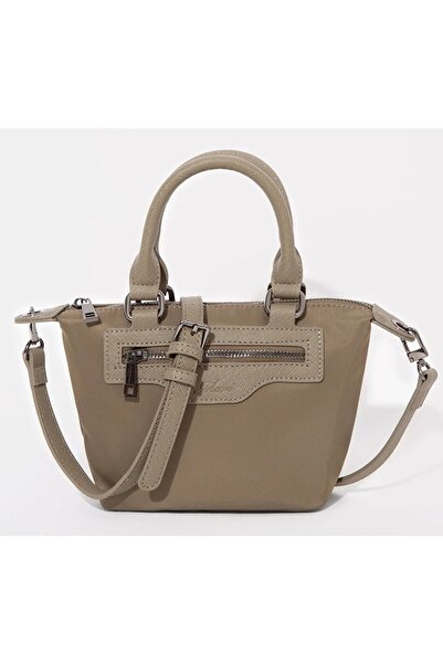 Mavi M1913020 Logo Tote Çanta Mini Çapraz Çanta Omuz Çantası Spor Çanta BEJ