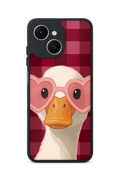 TECNO Spark 40C Compatible Duckglasses Patterned Camera Protected Shockproof ...