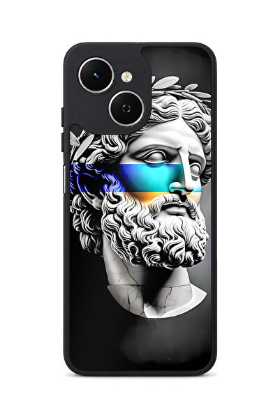 TECNO Spark 40C Compatible Classic Patterned Camera Protected Shockproof Case