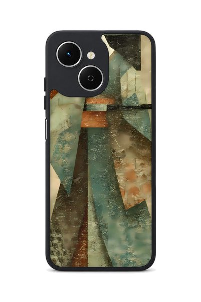 TECNO Spark 40C Compatible Samurai Patterned Camera Protected Shockproof Case