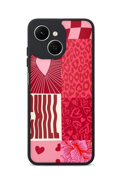 TECNO Spark 40C Compatible Chill Patterned Camera Protected Shockproof Case