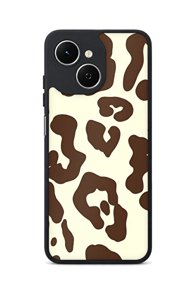 TECNO Spark 40C Compatible Cow Patterned Camera Protected Shockproof Case