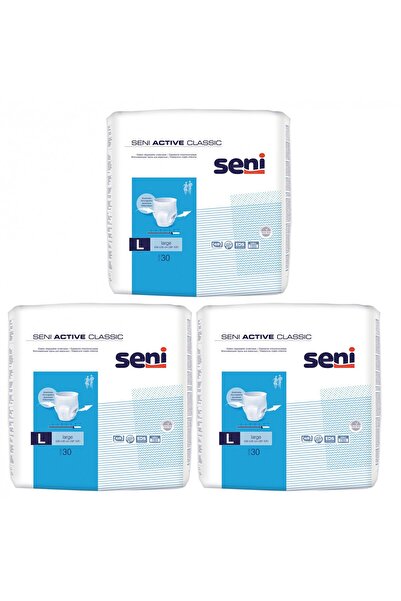 Seni Active Classic Pachet Promoțional Mare, 3 x 30 bucăți